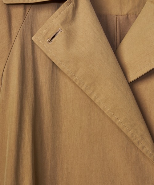 INED CLARO(イネドクラロ)の「オーバーサイズトレンチコート(トレンチコート・レディース・ブラック/キャメル・フリー)」の21枚目の写真