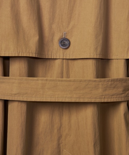 INED CLARO(イネドクラロ)の「オーバーサイズトレンチコート(トレンチコート・レディース・ブラック/キャメル・フリー)」の22枚目の写真