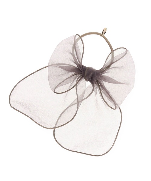 ROPE' PICNIC（ロペピクニック）の「オーガンジーリボンポニー（ヘアゴム・レディース・キナリ/グレー/ピンク系その他2・FREE）」の7枚目の写真