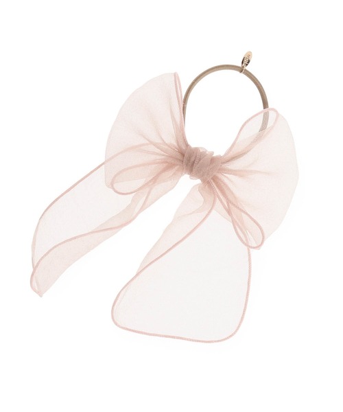 ROPE' PICNIC（ロペピクニック）の「オーガンジーリボンポニー（ヘアゴム・レディース・キナリ/グレー/ピンク系その他2・FREE）」の8枚目の写真