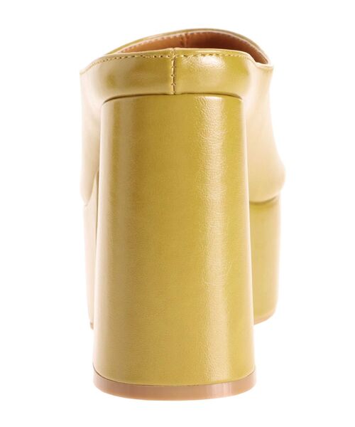 EVRIS(エヴリス)の「スクエアトゥチャンキーヒールサンダル(サンダル・レディース・ブラック/マスタード/ホワイト・SMALL/MEDIUM/LARGE)」の16枚目の写真