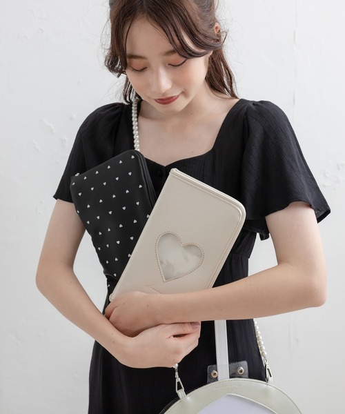 OLIVE des OLIVE（オリーブデオリーブ）の「Aimerianejoieペンラケース（その他雑貨・レディース・ブラック/パープル/サックスブルー/ピンク/イエロー・FREE）」の12枚目の写真