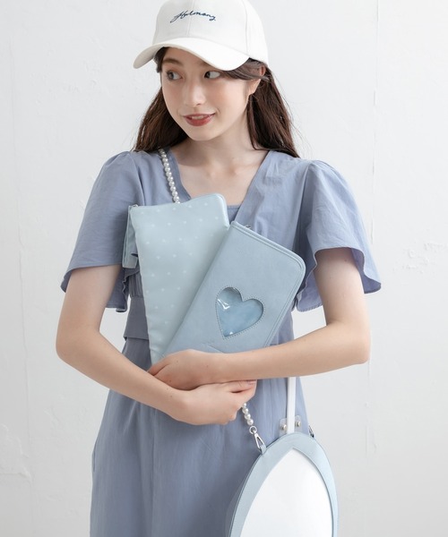 OLIVE des OLIVE（オリーブデオリーブ）の「Aimerianejoieペンラケース（その他雑貨・レディース・ブラック/パープル/サックスブルー/ピンク/イエロー・FREE）」の6枚目の写真