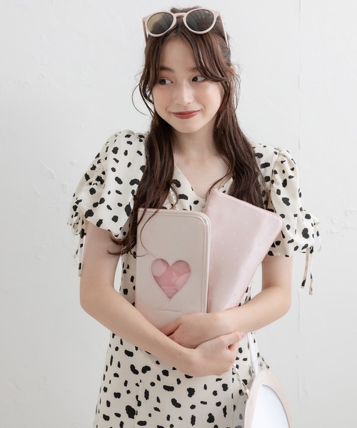 OLIVE des OLIVE（オリーブデオリーブ）の「Aimerianejoieペンラケース（その他雑貨・レディース・ブラック/パープル/サックスブルー/ピンク/イエロー・FREE）」の8枚目の写真