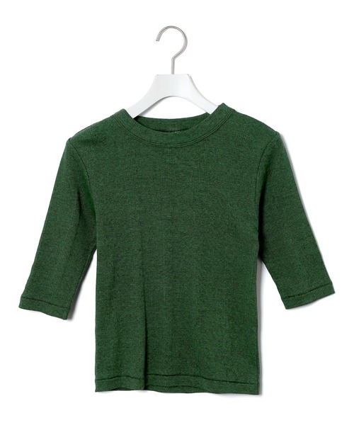 MILLER(ミラー)の「【Miller for ADAM ET ROPE'】別注 5S/S TEE(Tシャツ/カットソー・レディース・ダークグリーン/キャメル・FREE)」の17枚目の写真