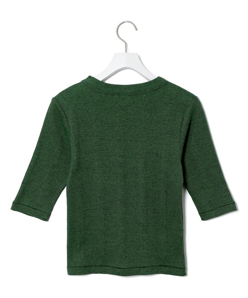 MILLER(ミラー)の「【Miller for ADAM ET ROPE'】別注 5S/S TEE(Tシャツ/カットソー・レディース・ダークグリーン/キャメル・FREE)」の5枚目の写真