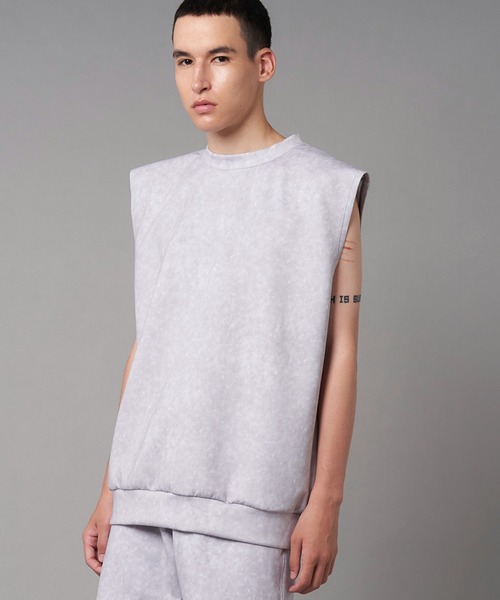 GUACAMOLE（ガカモレ）の「【GUACAMOLE】Function tank top（タンクトップ・メンズ・ライトグレー/ダークグレー・M/L）」の2枚目の写真