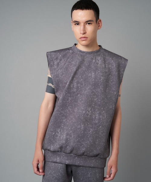 GUACAMOLE（ガカモレ）の「【GUACAMOLE】Function tank top（タンクトップ・メンズ・ライトグレー/ダークグレー・M/L）」の8枚目の写真