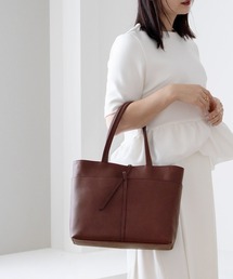 HALEINE | [HALEINE]牛革レザートートバッグ(トートバッグ)