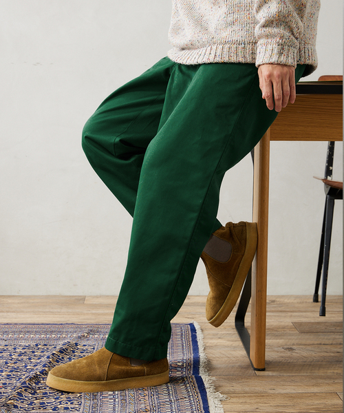 JOURNAL STANDARD relume（ジャーナルスタンダード　レリューム）の「【BIG ALLIIDE / ビック アライド】OVAL WIDE FIT カラーワイドパンツ（チノパンツ・メンズ・パープル/イエロー/グリーン/ボルドー・MEDIUM/LARGE）」の5枚目の写真