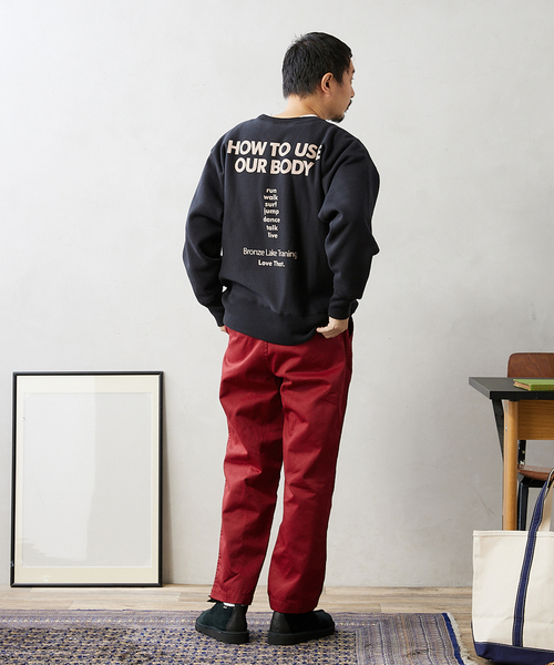 JOURNAL STANDARD relume（ジャーナルスタンダード　レリューム）の「【BIG ALLIIDE / ビック アライド】OVAL WIDE FIT カラーワイドパンツ（チノパンツ・メンズ・パープル/イエロー/グリーン/ボルドー・MEDIUM/LARGE）」の13枚目の写真