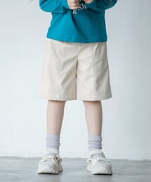 THE SHOP TK （ザ ショップ ティーケー ）の「◆【110・130・150/ママとおそろい/セットアップ対応】フェイクレザーパンツ（その他パンツ・キッズ）」