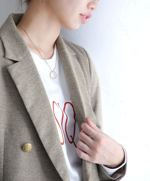 La TOTALITE（ラトータリテ）の「ツイードWブレストジャケット