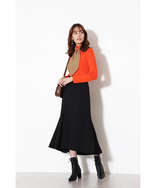 JILL STUART（ジルスチュアート）の「◆レナマーメイドスカート（スカート・レディース・ボルドー/ブラウン/ブラック・2/0）」の8枚目の写真