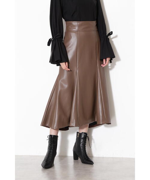 JILL STUART（ジルスチュアート）の「◆レナマーメイドスカート（スカート・レディース・ボルドー/ブラウン/ブラック・2/0）」の12枚目の写真