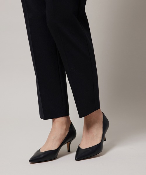 ROPE'(ロペ)の「【手洗い可能】ストレッチウールテーパードパンツ/セットアップ対応(その他パンツ・レディース・ブラック/ベージュ・38/36)」の11枚目の写真