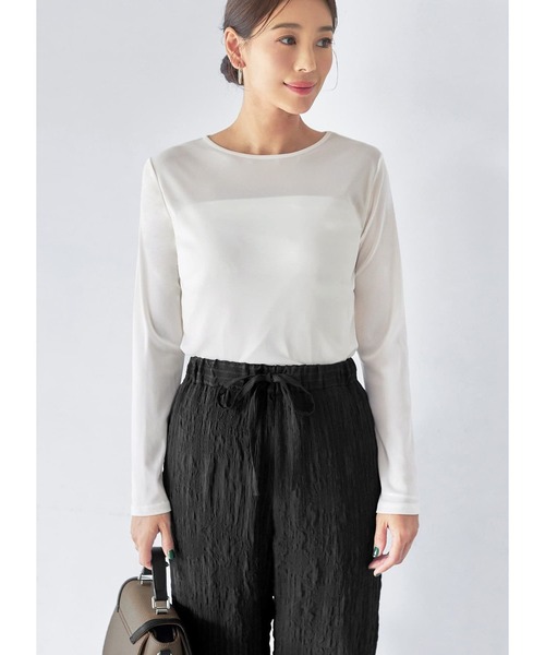 専用出品 シアーインナークルーネックトップス（Tシャツ/カットソー）｜STYLE