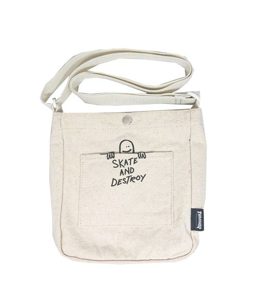 THRASHER（スラッシャー）の「THRASHER/スラッシャー Mini Shoulder ショルダーバック ロゴ入り 2way マークゴンザレス（ショルダーバッグ・メンズ・ホワイト系その他/ブラック系その他/ホワイト系その他2/ブラック系その他2・FREE）」の2枚目の写真