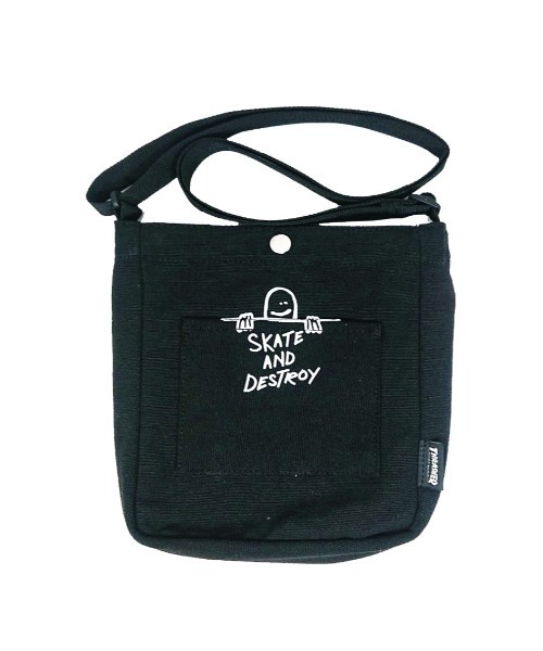 THRASHER（スラッシャー）の「THRASHER/スラッシャー Mini Shoulder ショルダーバック ロゴ入り 2way マークゴンザレス（ショルダーバッグ・メンズ・ホワイト系その他/ブラック系その他/ホワイト系その他2/ブラック系その他2・FREE）」の4枚目の写真