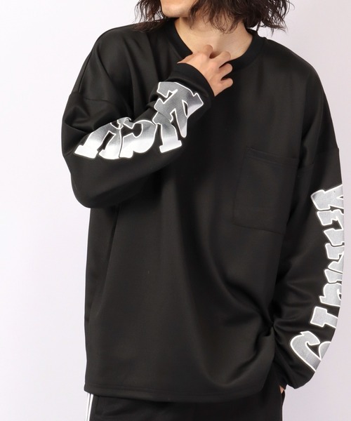 A.T,C in the attic homme（エーティーシーインジアティックオム）の「プリント ワイドロンＴ 2022AW（Tシャツ/カットソー・メンズ・ブラック系その他/ブラック系その他2/ブラック/ホワイト/ホワイト系その他2/ホワイト系その他・L/M）」の6枚目の写真