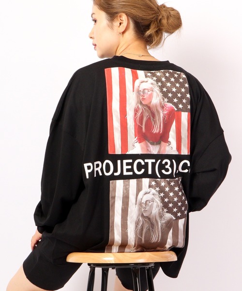 A.T,C in the attic homme（エーティーシーインジアティックオム）の「プリント ワイドロンＴ 2022AW（Tシャツ/カットソー・メンズ・ブラック系その他/ブラック系その他2/ブラック/ホワイト/ホワイト系その他2/ホワイト系その他・L/M）」の5枚目の写真