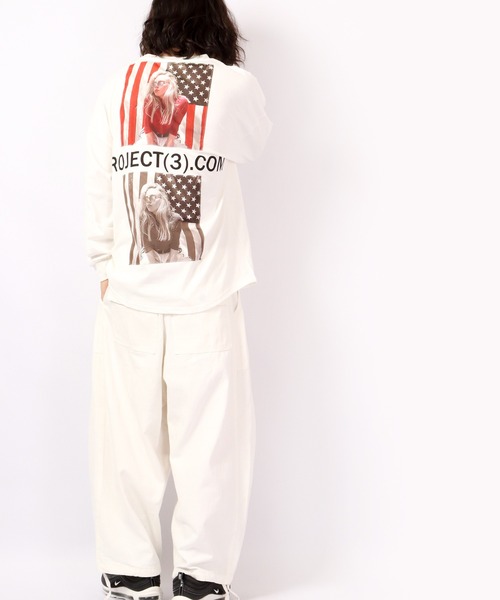 A.T,C in the attic homme（エーティーシーインジアティックオム）の「プリント ワイドロンＴ 2022AW（Tシャツ/カットソー・メンズ・ブラック系その他/ブラック系その他2/ブラック/ホワイト/ホワイト系その他2/ホワイト系その他・L/M）」の8枚目の写真