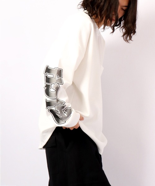 A.T,C in the attic homme（エーティーシーインジアティックオム）の「プリント ワイドロンＴ 2022AW（Tシャツ/カットソー・メンズ・ブラック系その他/ブラック系その他2/ブラック/ホワイト/ホワイト系その他2/ホワイト系その他・L/M）」の17枚目の写真
