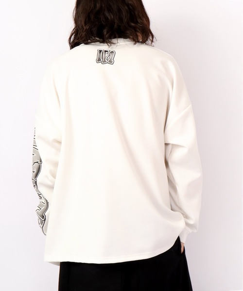 A.T,C in the attic homme（エーティーシーインジアティックオム）の「プリント ワイドロンＴ 2022AW（Tシャツ/カットソー・メンズ・ブラック系その他/ブラック系その他2/ブラック/ホワイト/ホワイト系その他2/ホワイト系その他・L/M）」の19枚目の写真