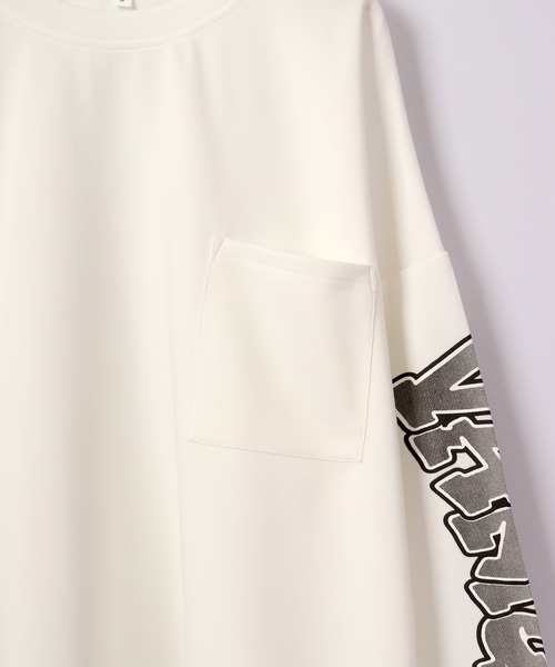 A.T,C in the attic homme（エーティーシーインジアティックオム）の「プリント ワイドロンＴ 2022AW（Tシャツ/カットソー・メンズ・ブラック系その他/ブラック系その他2/ブラック/ホワイト/ホワイト系その他2/ホワイト系その他・L/M）」の12枚目の写真