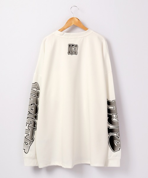 A.T,C in the attic homme（エーティーシーインジアティックオム）の「プリント ワイドロンＴ 2022AW（Tシャツ/カットソー・メンズ・ブラック系その他/ブラック系その他2/ブラック/ホワイト/ホワイト系その他2/ホワイト系その他・L/M）」の10枚目の写真