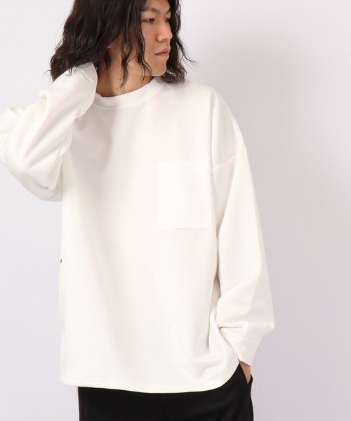 A.T,C in the attic homme（エーティーシーインジアティックオム）の「プリント ワイドロンＴ 2022AW（Tシャツ/カットソー・メンズ・ブラック系その他/ブラック系その他2/ブラック/ホワイト/ホワイト系その他2/ホワイト系その他・L/M）」の21枚目の写真