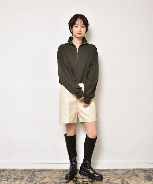 RETRO GIRL(レトロガール)の「バミューダPT(その他パンツ・レディース・ブラック/ナチュラル/ブラウン系その他・FREE)」の4枚目の写真