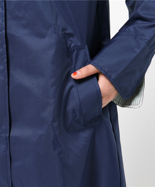 LBC（エルビーシー）の「レインコートワーク（レインコート/ポンチョ・レディース・オリーブ/ネイビー・ONE SIZE）」の11枚目の写真