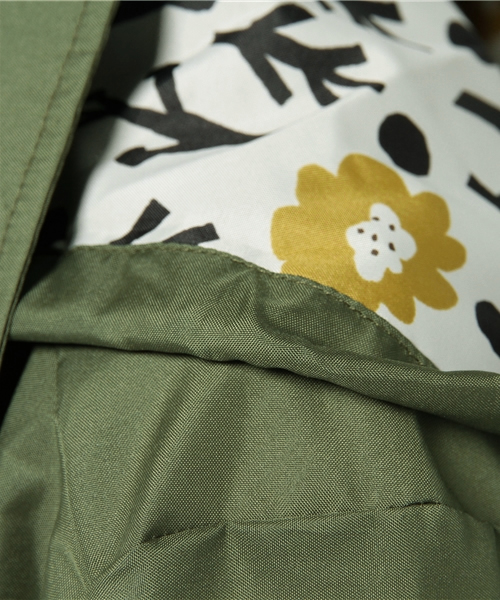 LBC（エルビーシー）の「レインコートワーク（レインコート/ポンチョ・レディース・オリーブ/ネイビー・ONE SIZE）」の9枚目の写真