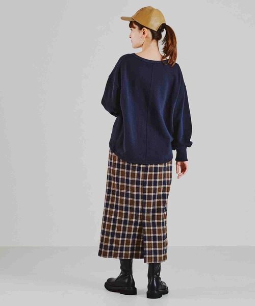 acro（アクロ）の「チェック柄タイトスカート/AC2709（スカート・レディース・ブラウン/グレー・M/L）」の11枚目の写真