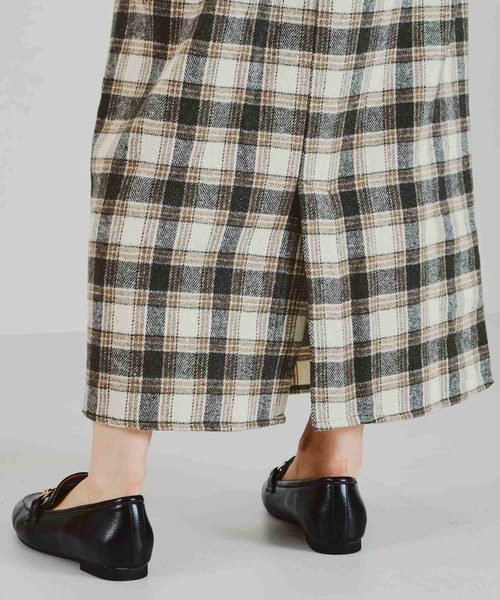 acro（アクロ）の「チェック柄タイトスカート/AC2709（スカート・レディース・ブラウン/グレー・M/L）」の7枚目の写真