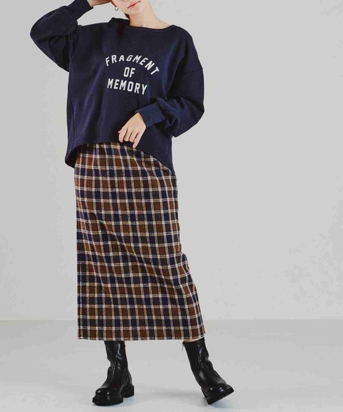 acro（アクロ）の「チェック柄タイトスカート/AC2709（スカート・レディース・ブラウン/グレー・M/L）」の21枚目の写真