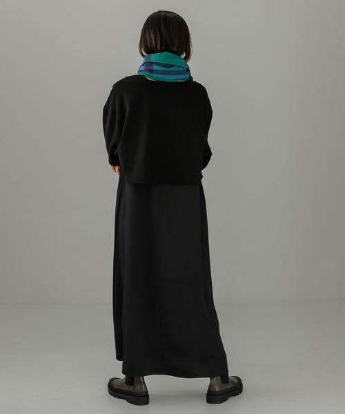 KBF（ケイビーエフ）の「スエードトップスSETワンピース（ワンピース・レディース・カーキ/ブラック/ライトベージュ・ONE）」の16枚目の写真