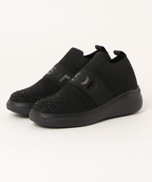 kitson（キットソン）の「KITSON 超軽量　ニットスニーカー/hsky（スニーカー・レディース・ブラック/ベージュ/レオパード・SMALL/MEDIUM/LARGE/X-LARGE）」の8枚目の写真