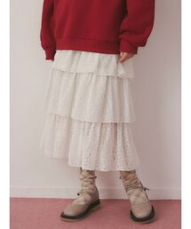 merry jenny | flowerオパールティアードスカート(スカート)