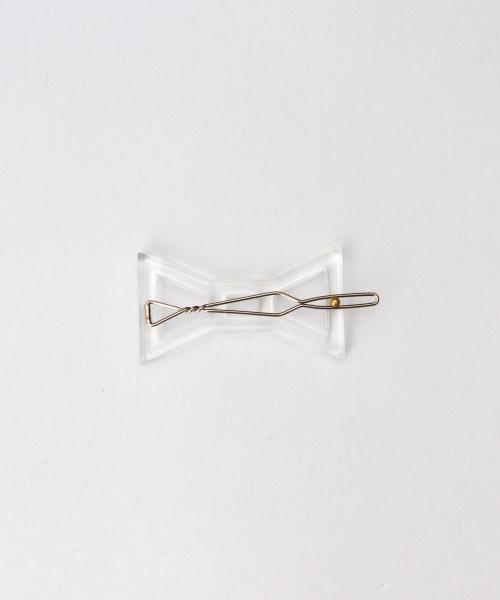 BEAMS BOY（ビームスボーイ）の「BEAMS BOY / リボン ヘアピン（その他ヘアアクセサリー・レディース・クリア/その他1・ONE SIZE）」の5枚目の写真