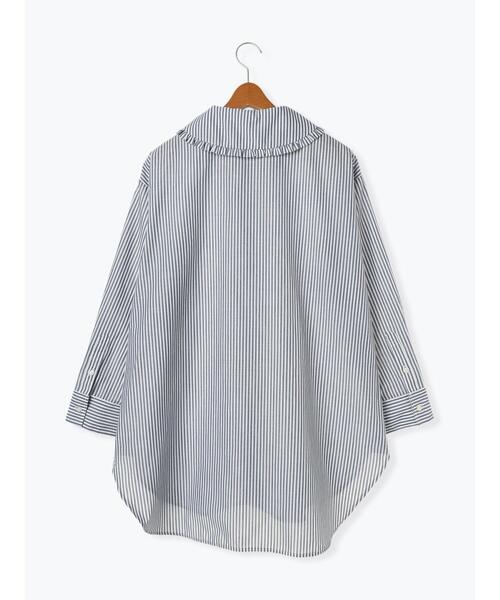 Lugnoncure（ルノンキュール）の「◎セーラーカラーブラウス（シャツ/ブラウス・レディース・オフホワイト/ブラック/ネイビー・ﾌﾘ-）」の14枚目の写真