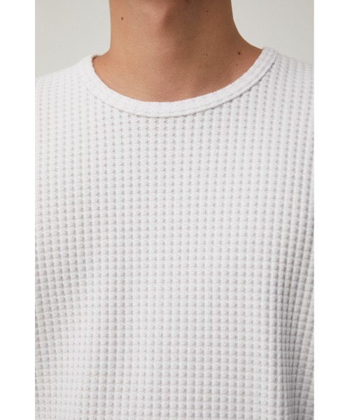 HEAVY WAFFLE PULLOVER/ヘビーワッフルプルオーバー（Tシャツ/カットソー）｜AZUL BY MOUSSY（アズールバイマウジー）