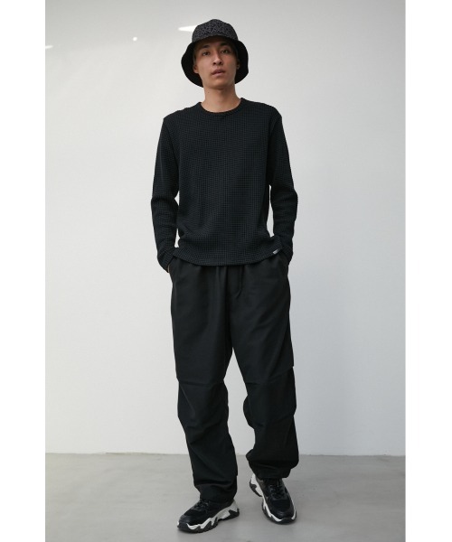 HEAVY WAFFLE PULLOVER/ヘビーワッフルプルオーバー（Tシャツ/カットソー）｜AZUL BY MOUSSY（アズールバイマウジー）