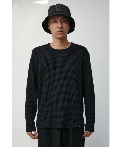 HEAVY WAFFLE PULLOVER/ヘビーワッフルプルオーバー（Tシャツ/カットソー）｜AZUL BY MOUSSY（アズールバイマウジー）