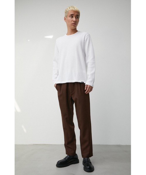 HEAVY WAFFLE PULLOVER/ヘビーワッフルプルオーバー（Tシャツ/カットソー）｜AZUL BY MOUSSY（アズールバイマウジー）