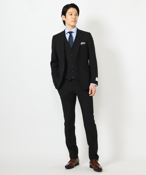 CROWDED CLOSET（クラウデッドクローゼット）の「シャドー千鳥柄シルクネクタイ（ネクタイ・メンズ・ボルドー/ネイビー・FREE）」の5枚目の写真