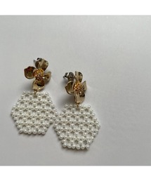 【nisty_co】フラワーピアス(MA)