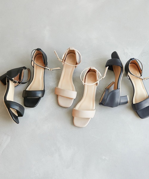 ROPE' PICNIC（ロペピクニック）の「パデットバーストラップアンクルサンダル（サンダル・レディース・ブラック/ベージュ系その他/ネイビー・23.0cm/23.5cm/24.0cm/24.5cm）」の13枚目の写真