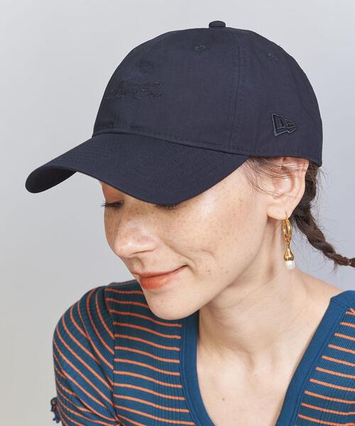 NEW ERA(ニューエラ)の「【別注】<NEW ERA>タイプライター 920 ロゴキャップ(キャップ・レディース・オフホワイト/ブラック/ライラック/ベージュ・FREE)」の2枚目の写真